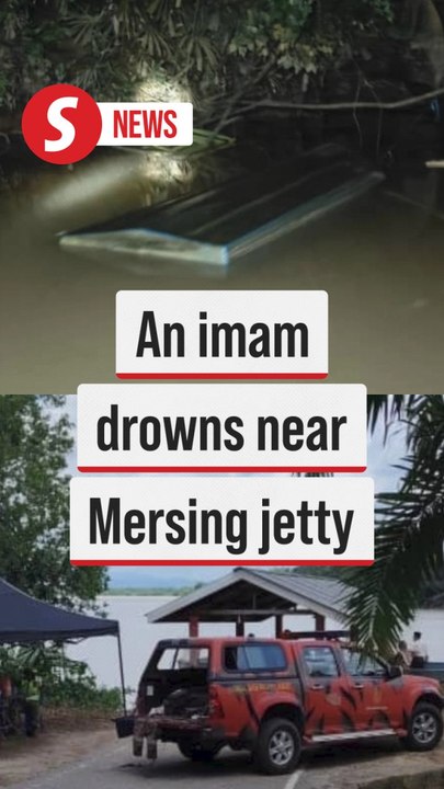 Man, 45, drowns after falling off boat near Mersing jetty