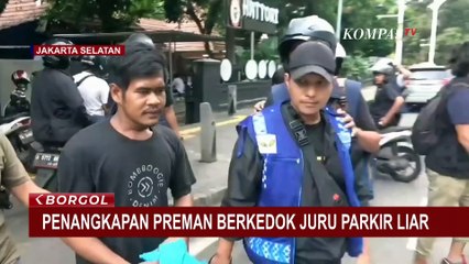 Polisi Tangkap 4 Juru Parkir Liar Pelaku Pemalakan Sopir Taksi Online Rp100 Ribu