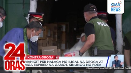 Mahigit P5B halaga ng ilegal na droga at mga expired na gamot, sinunog ng PDEA | 24 Oras