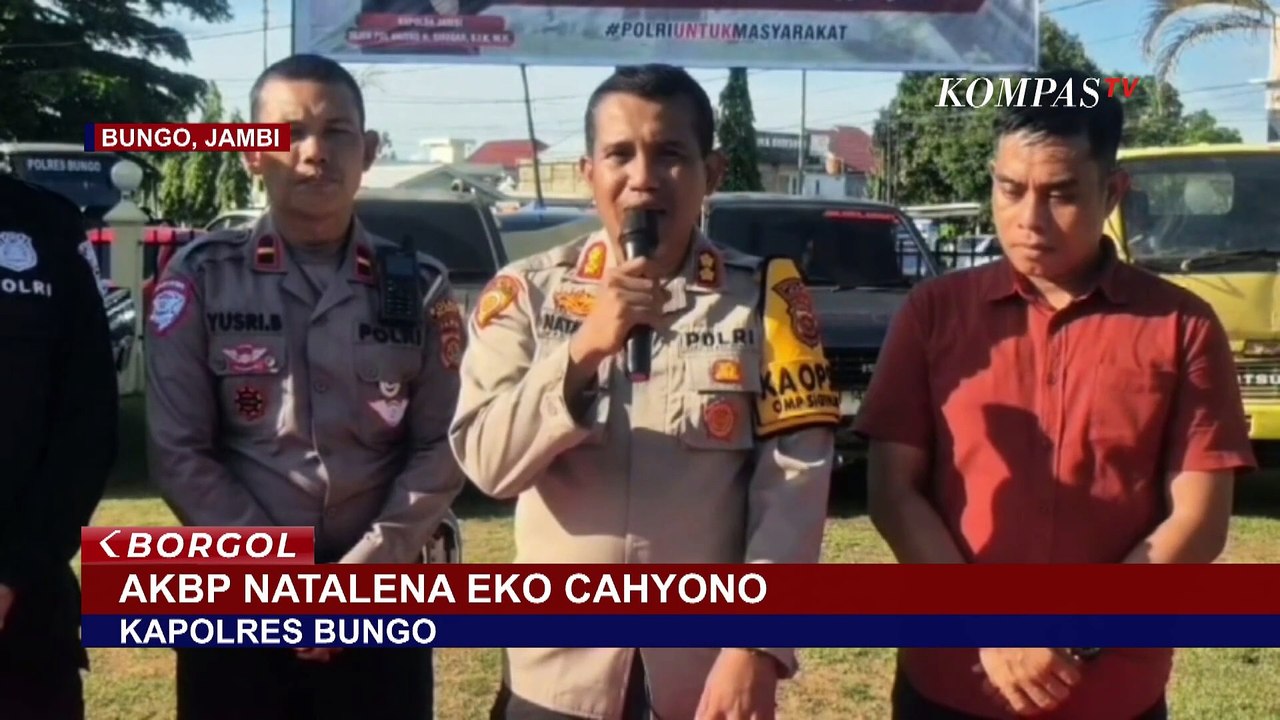 Polisi Sita 9 Mobil Pelangsir BBM, Diduga Untuk Tambang Emas Ilegal di Jambi