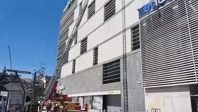 Bomberos en El Corte Inglés