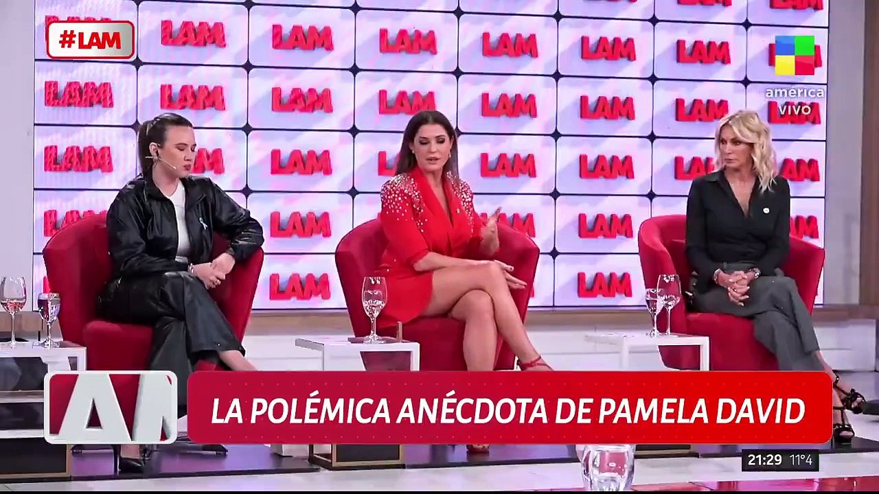 Pamela David recordó la durísima discusión con Moria Casán que nunca salió al aire: "Se enojó"