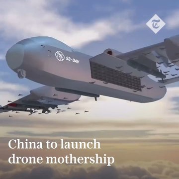 NOUVEAU - La Chine se prépare à lancer un nouveau vaisseau-mère porteuse de drones capable de publier 100 véhicules aériens sans pilote Kamikaze en même temps - Telegraph