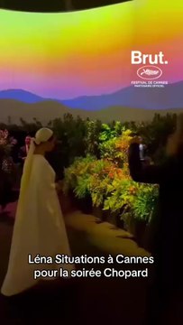 Léna Situations à Cannes pour la soirée Chopard.