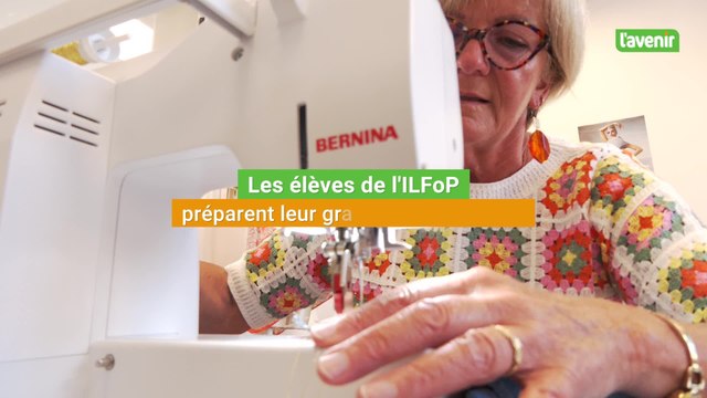 Les élèves de l'ILFoP préparent leur grand défilé de mode