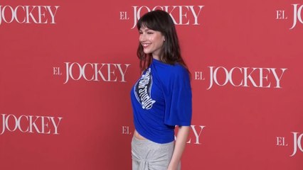Úrsula Corberó presenta en Madrid 'El jockey'
