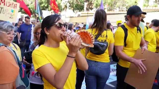 Les manifestants à Tenerife exigent des mesures contre l'impact du tourisme de masse