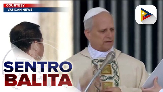 Pope Leo XIV, naging emosyonal sa kanyang inaugural mass; Cardinal Tagle, isa sa mga nagbigay ng regalo sa Santo Papa