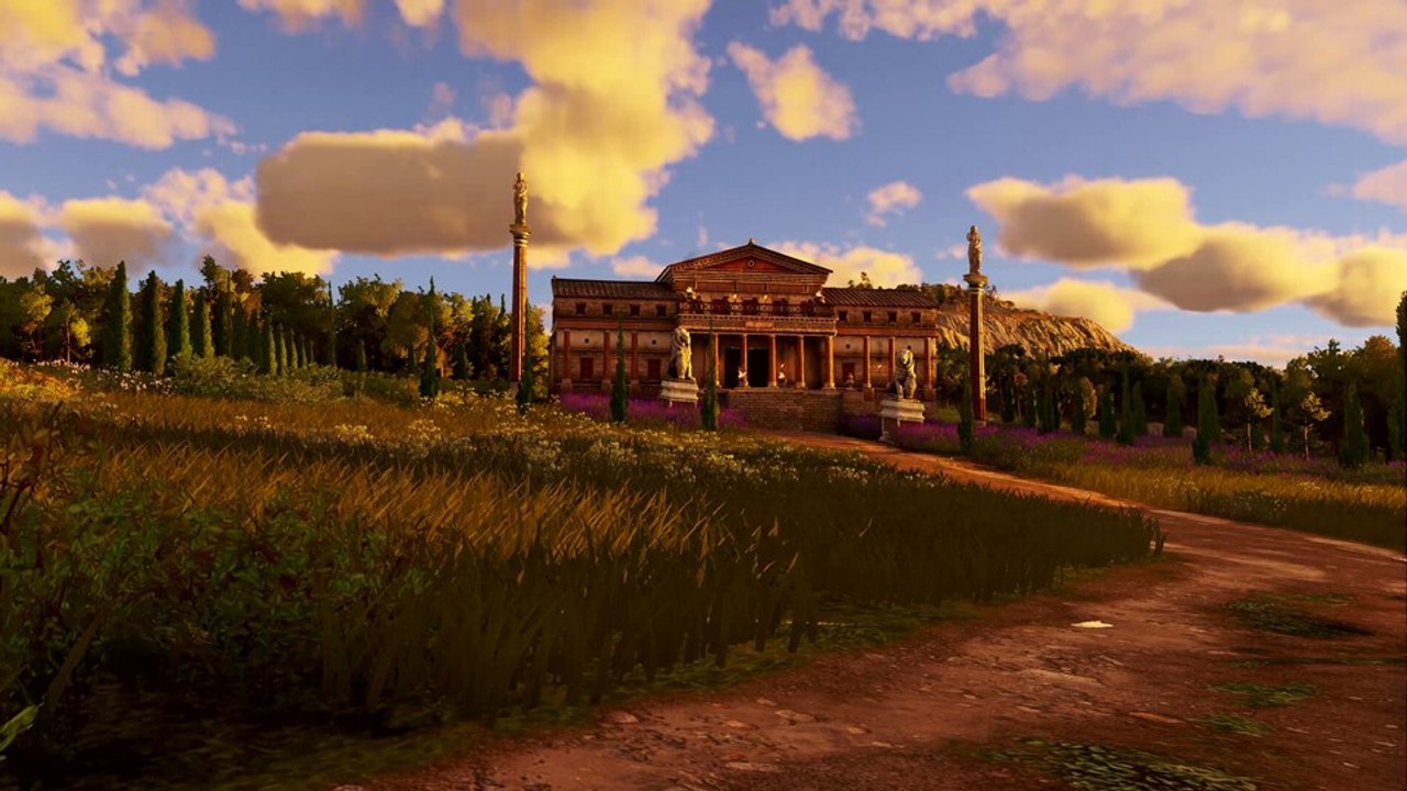 Anno 117 aus der Nähe - Wir erkunden unsere verträumte Römer-Siedlung im Ego-Modus