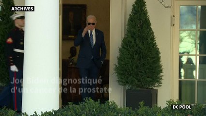 Joe Biden diagnostiqué d'une forme "agressive" d'un cancer de la prostate