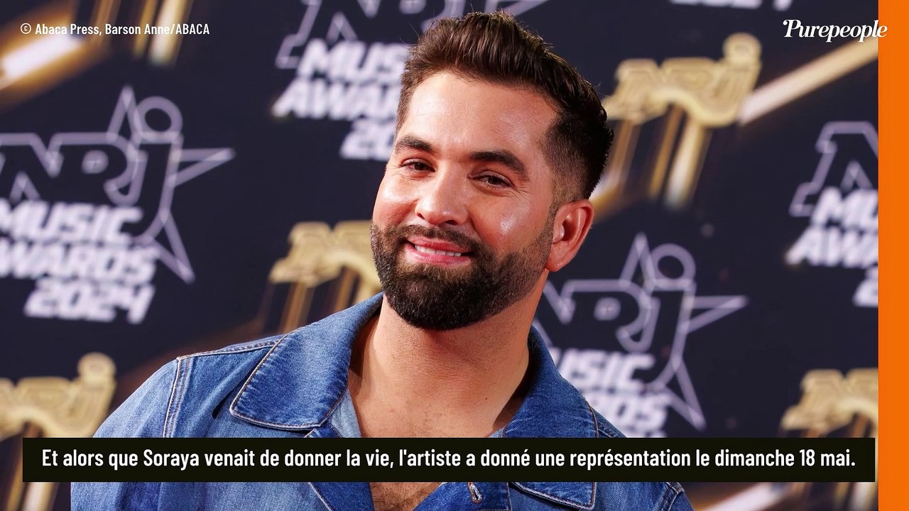 La première sortie de Kendji Girac après la nai...