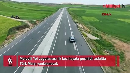 Ulaştırma Bakanlığı'ndan bir ilk: Karayollarında müzikli uyarı işareti!
