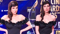 Elnaaz Norouzi The Iranian Beauty's Black Boss Lady Look For The Mega Zee Cine Awards 2025 | India