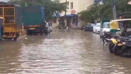 Severe waterlogging hits Bengaluru after unprecedented rain
