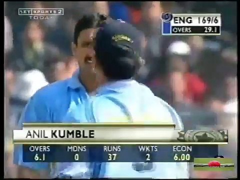 India vs England, 4th ODI at Kanpur, Jan 28 2002