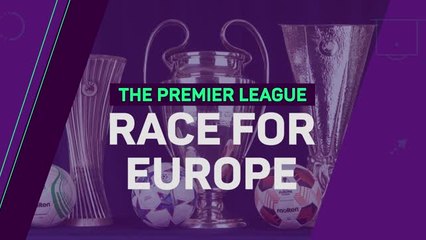 The Premier League race for Europe - Just one point separates five teams