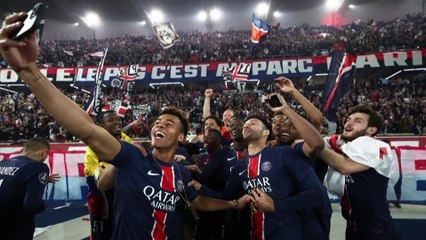 Ligue 1: 13ème titre pour le PSG et des supporters en liesse