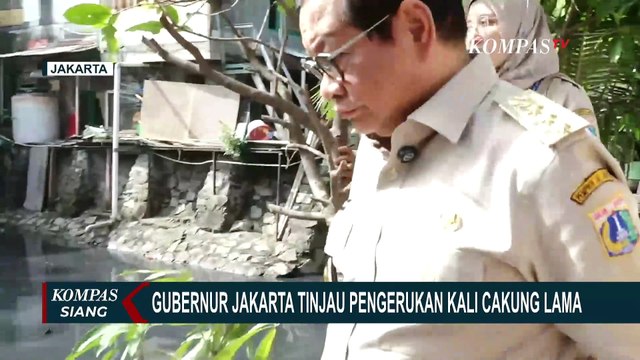 Gubernur Jakarta Pramono Tinjau Normalisasi Sungai Cakung Lama, Target Rampung 2027