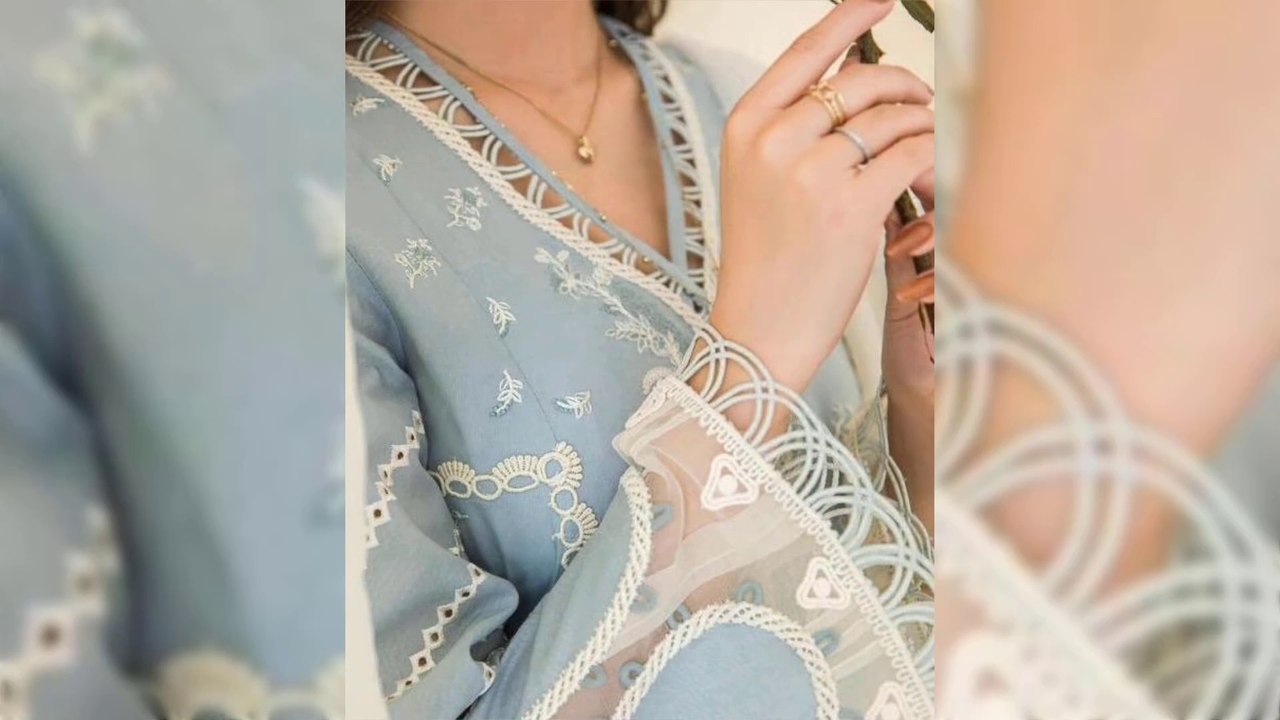 Neck Sleeves Trouser Daman designs for Eid||Eid dress designs||Eid dress designing ideas