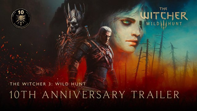 The Witcher 3 Wild Hunt - tráiler del 10 aniversario