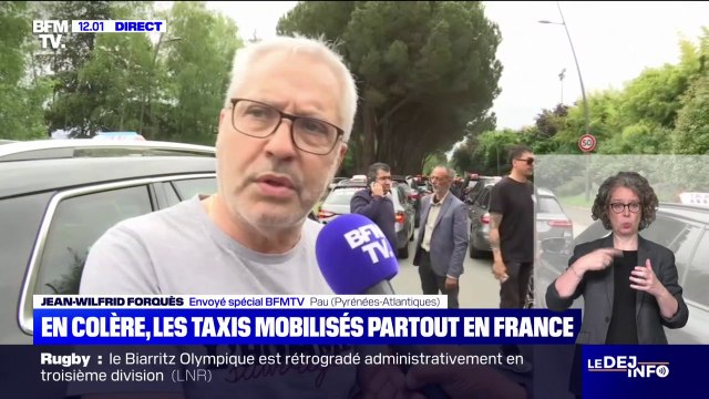 Grève des taxis: La sécurité sociale nous traite de fossoyeurs , se défend un chauffeur de taxi à Narbonne