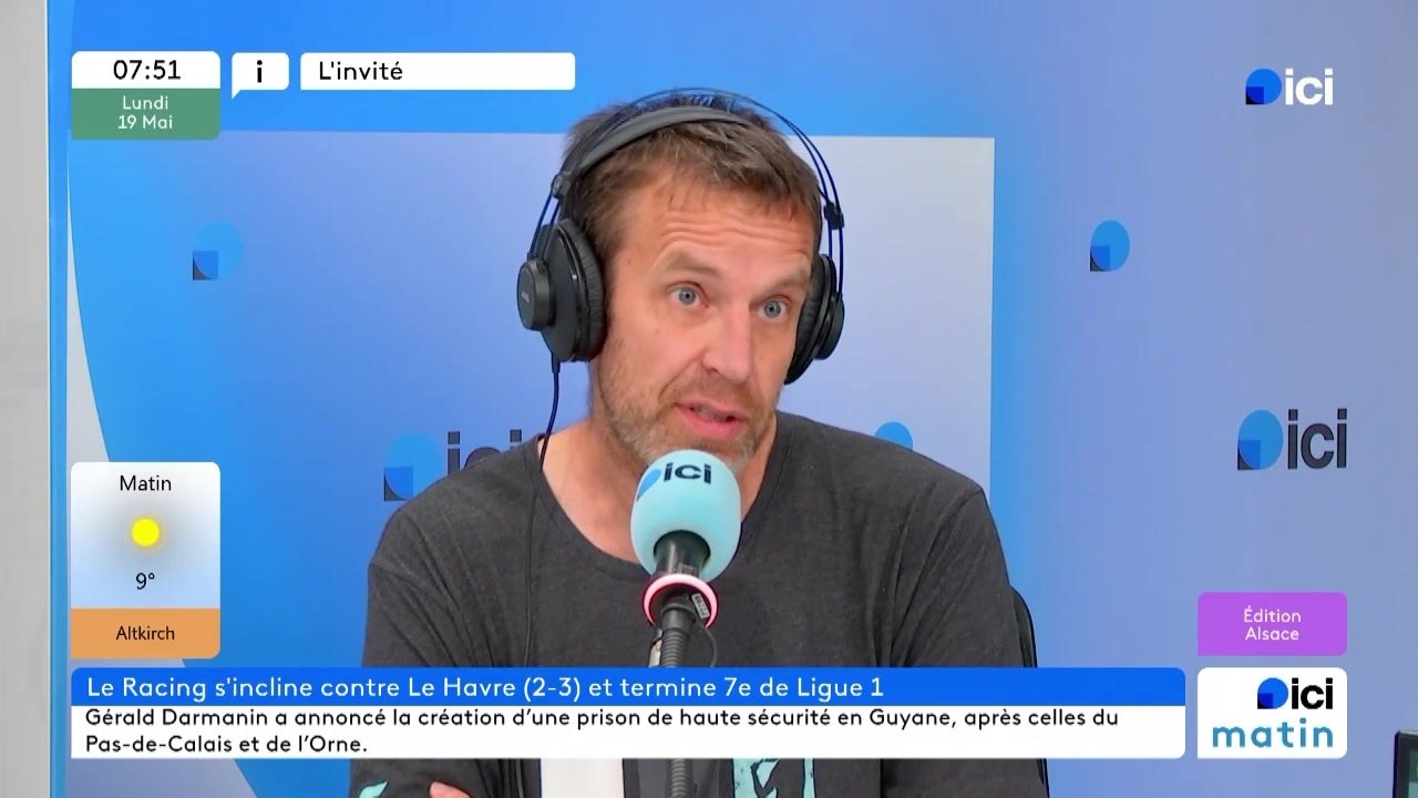 Racing : "on est passé de l'enchantement à la sidération", réagit le commentateur Luc Dreosto après une saison folle
