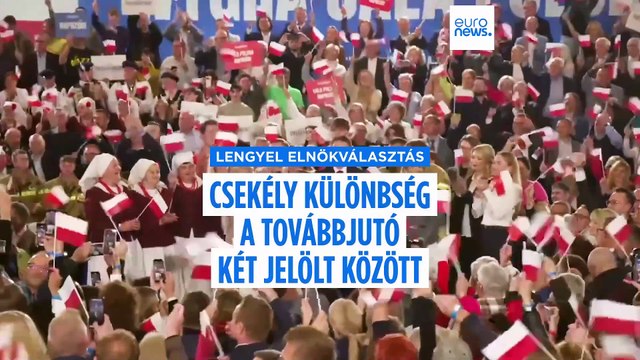 Szinte azonos esélyek a lengyel elnökválasztás második fordulója előtt