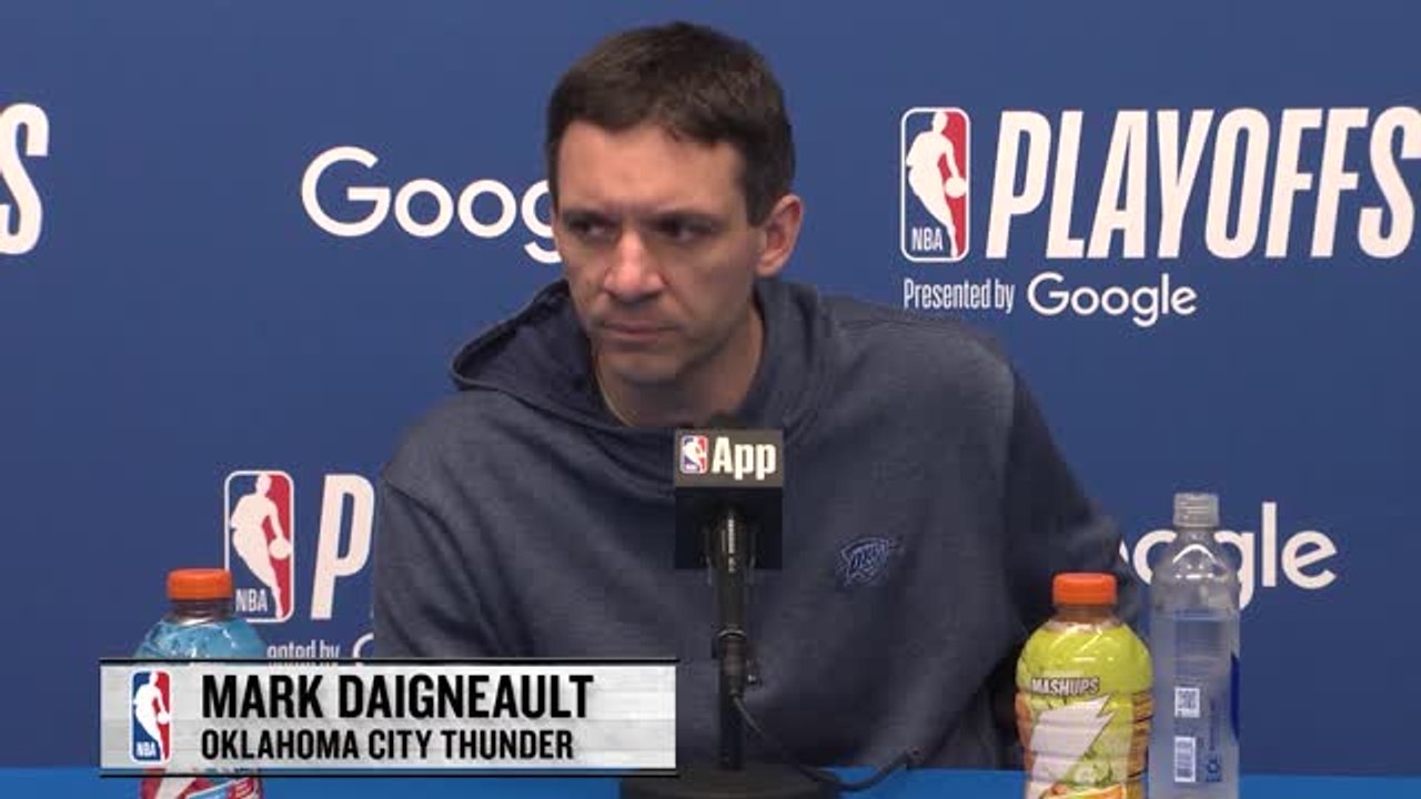 OKC - Daigneault : ''Ces gars-là ne s’arrêtent jamais''
