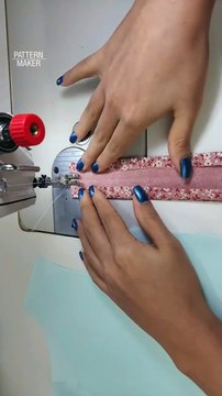 How to sew a beautiful neckline design