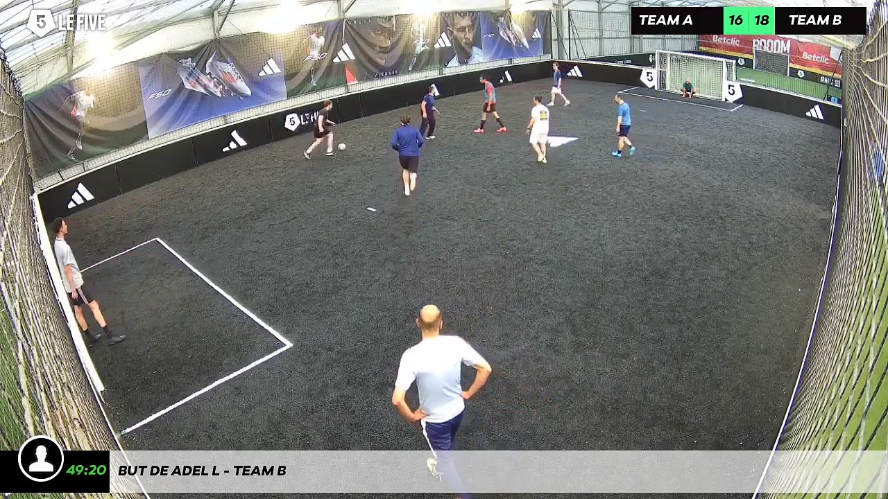 But de Adel L - Team B