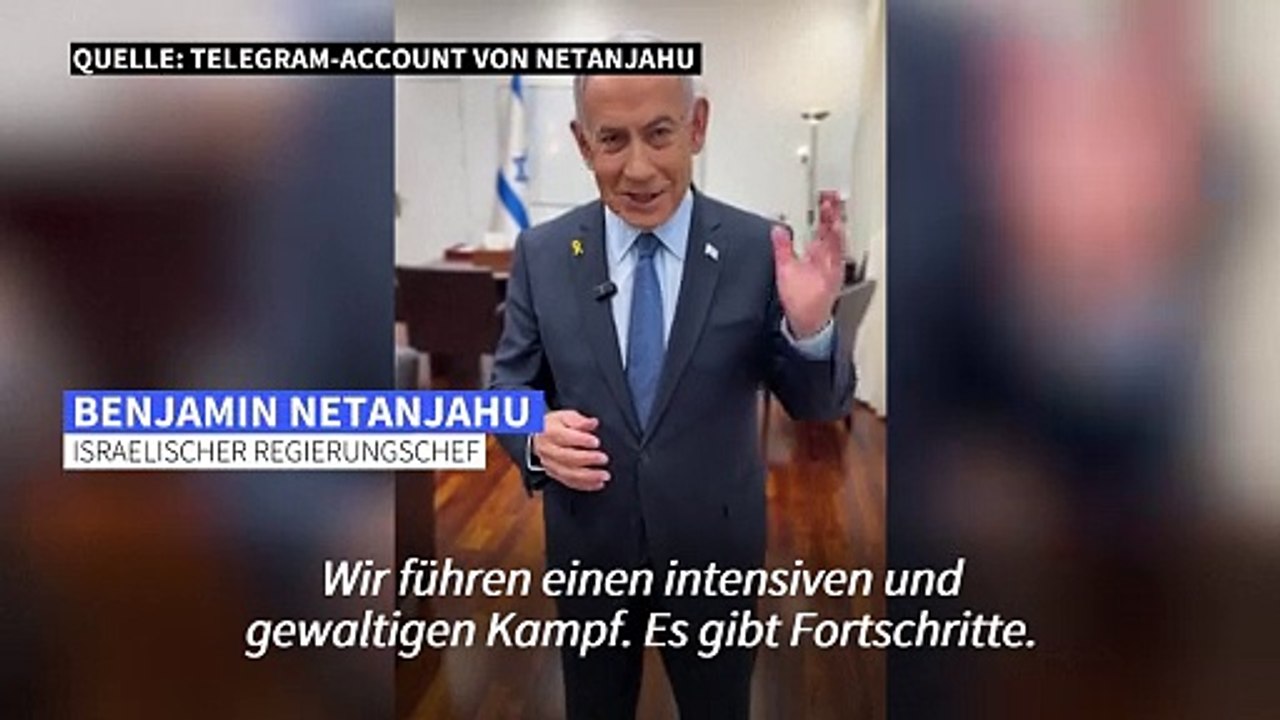 Netanjahu: Israel wird 'gesamten Gazastreifen' einnehmen