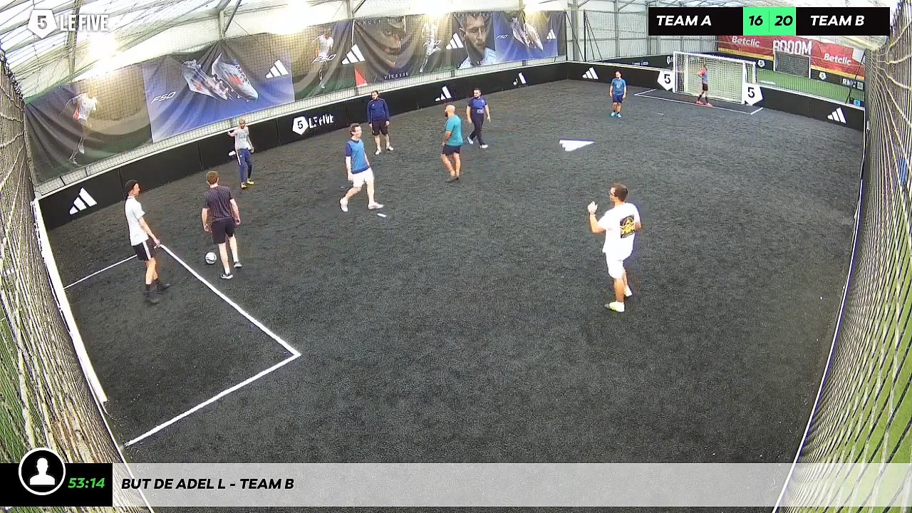 But de Adel L - Team B