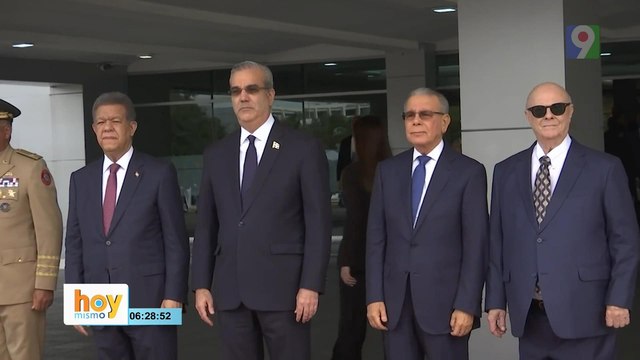 Luis, Hipólito, Danilo y Leonel unidos para solucionar la situación haitiana | Hoy Mismo