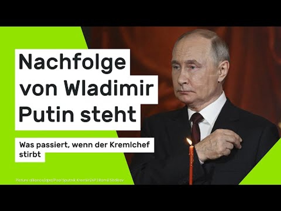 Nachfolge von Wladimir Putin steht: Was passiert, wenn der Kremlchef stirbt