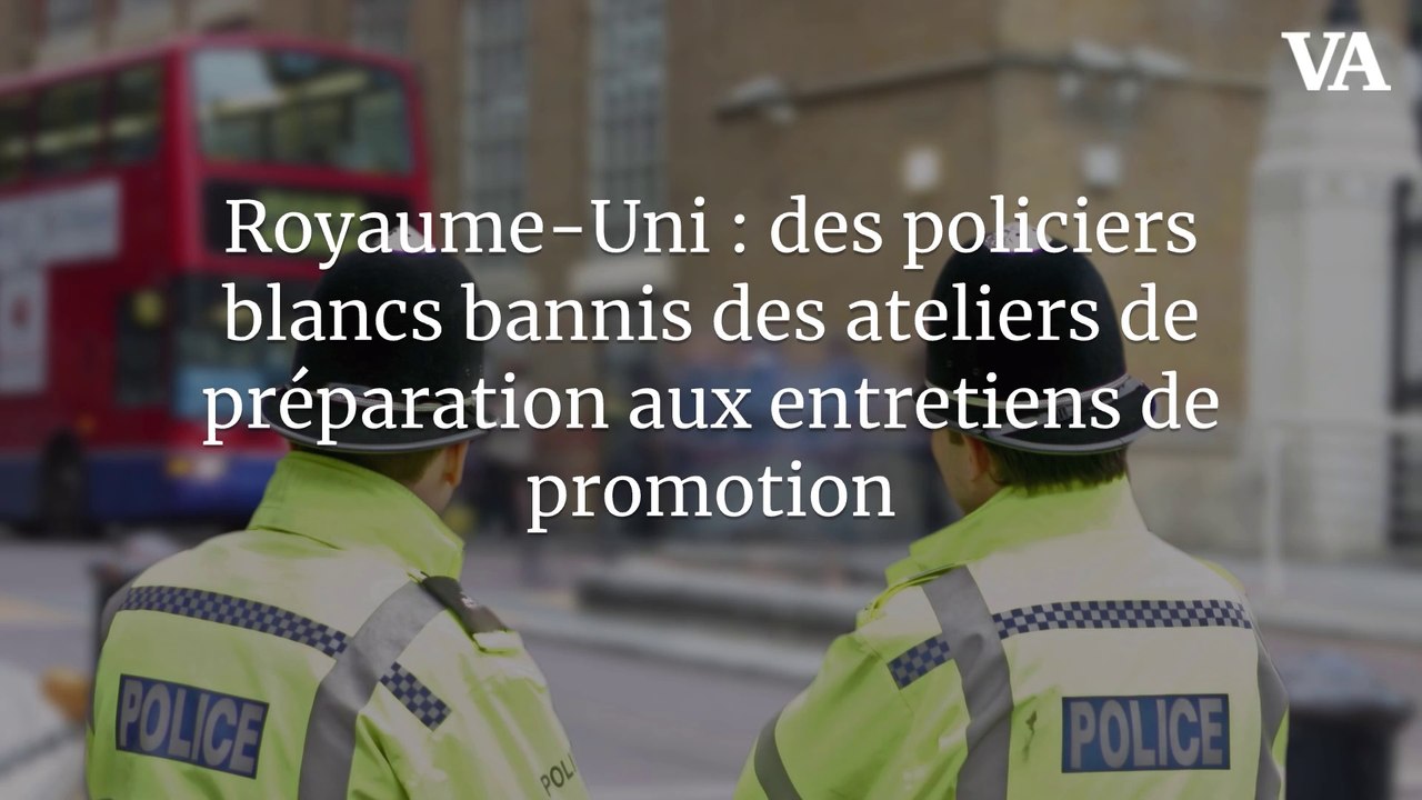 Royaume-Uni : des policiers blancs bannis des ateliers de préparation aux entretiens de promotion