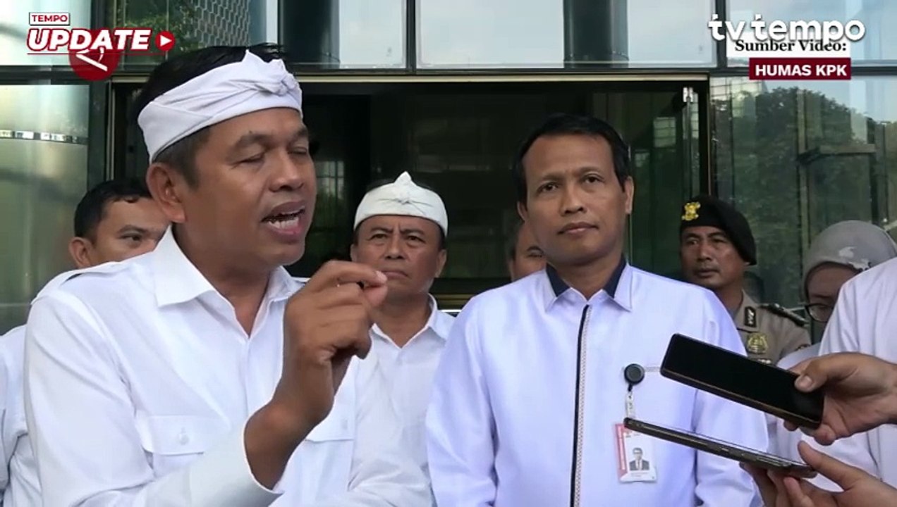Sambangi KPK, Dedi Mulyadi Minta Pengawasan Efisiensi Anggaran Jabar