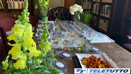 Video News - In cucina con i fiori a Padernello