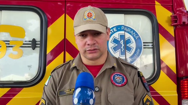 Acidente em cruzamento de Umuarama deixa duas pessoas feridas