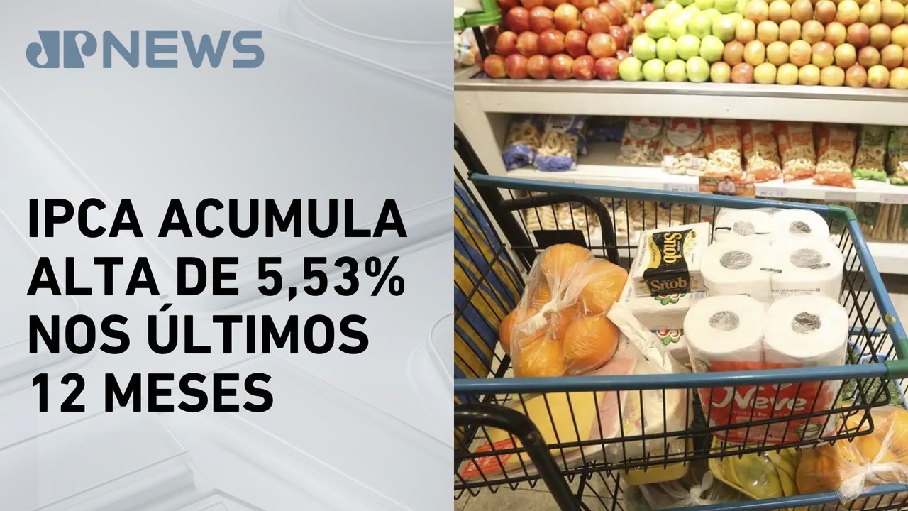 Inflação recua em abril, mas continua pressionada pelos alimentos