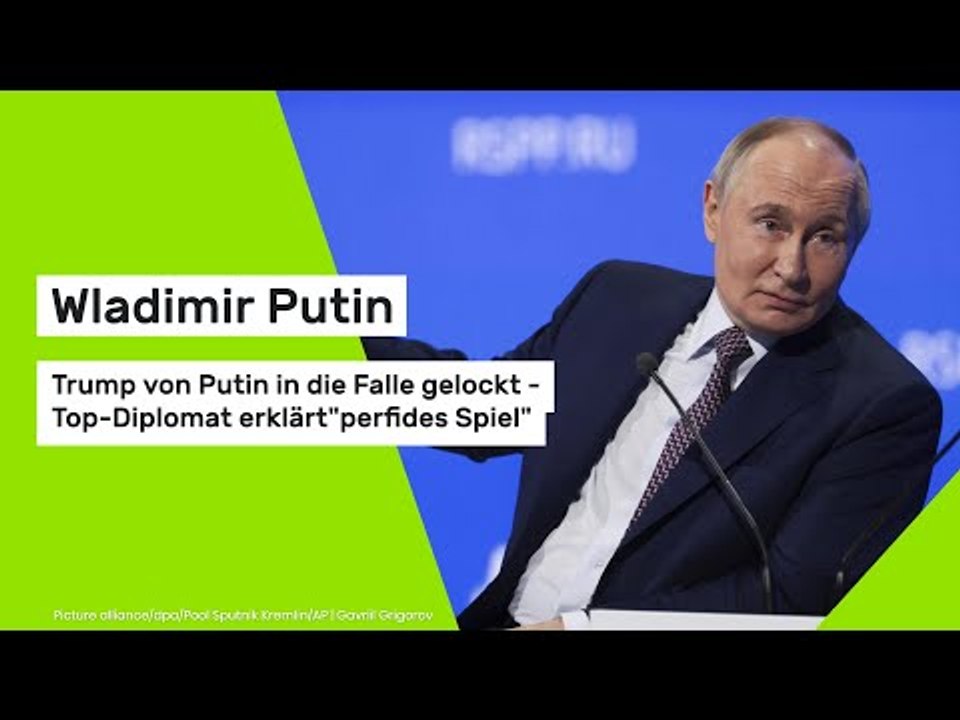 Wladimir Putin: Trump von Putin in die Falle gelockt - Top-Diplomat erklärt 'perfides Spiel'