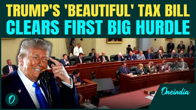 Trump's 'Beautiful' Tax Bill After Medicaid Cuts Fast-Tracked Amid GOP Revolt And House Budget Deal