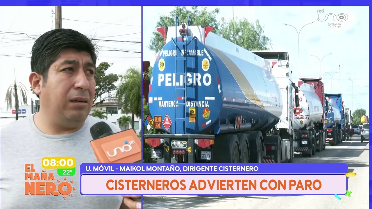 SCZ CISTERNEROS EN EMERGENCIA, AMENAZAN CON PARAR