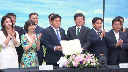 "제주산 먹거리 판로 확대"...제주도·현대홈쇼핑 업무협약 / YTN