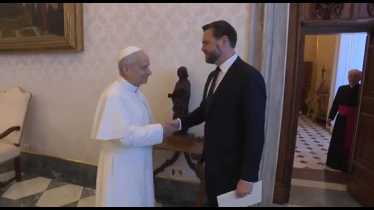 Il vicepresidente Usa Vance ricevuto da Papa Leone XIV in Vaticano
