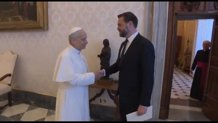 Il vicepresidente Usa Vance ricevuto da Papa Leone XIV in Vaticano