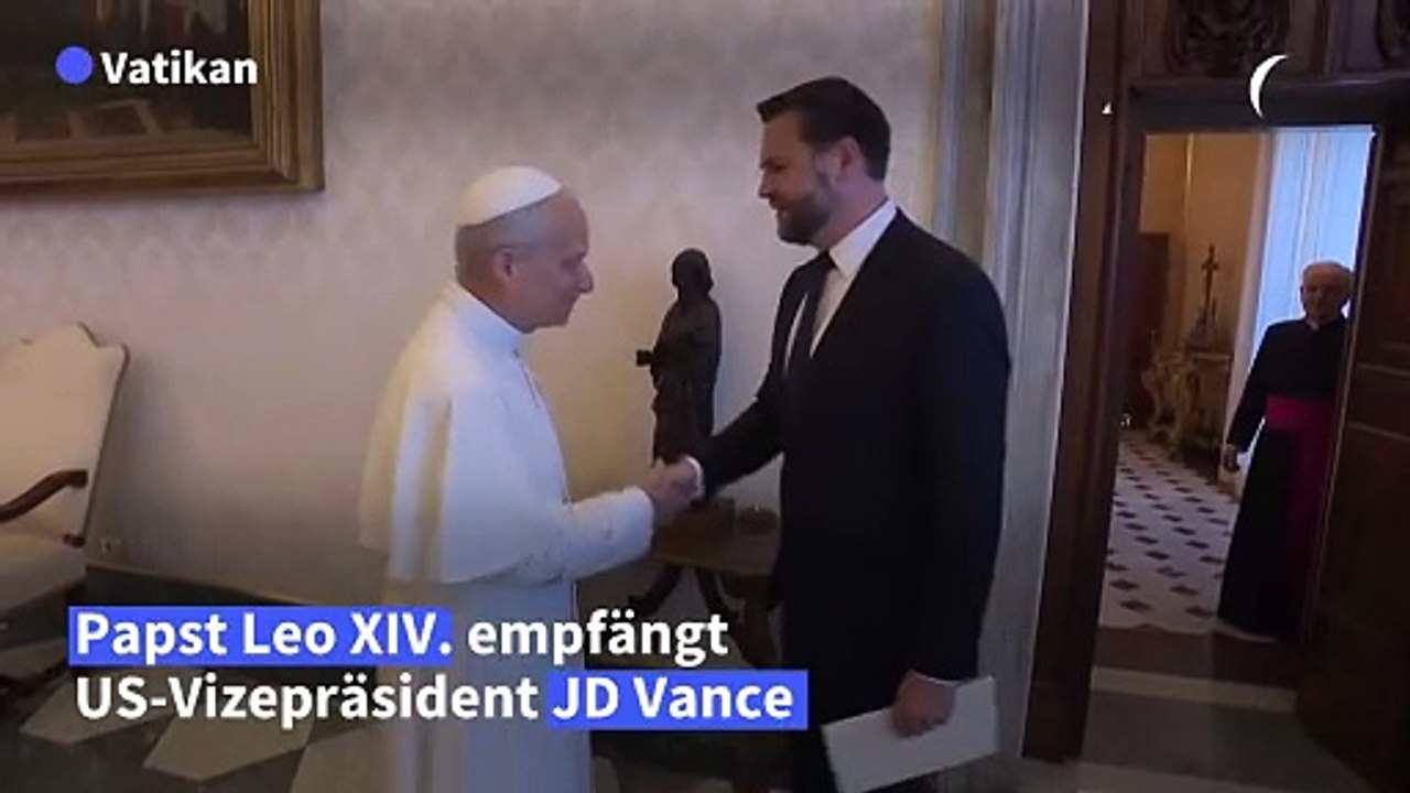 Papst Leo XIV. empfängt US-Vizepräsident Vance
