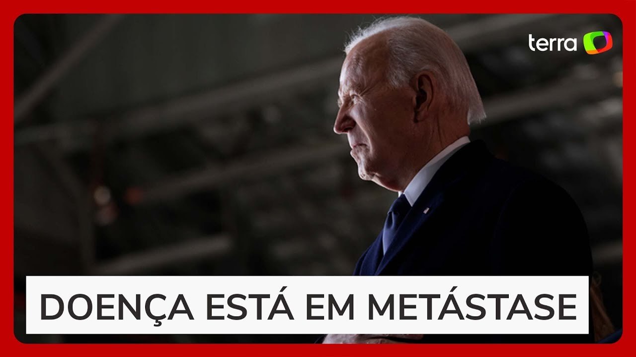 Joe Biden é diagnosticado com câncer de próstata agressivo e recebe apoio de Trump nas redes