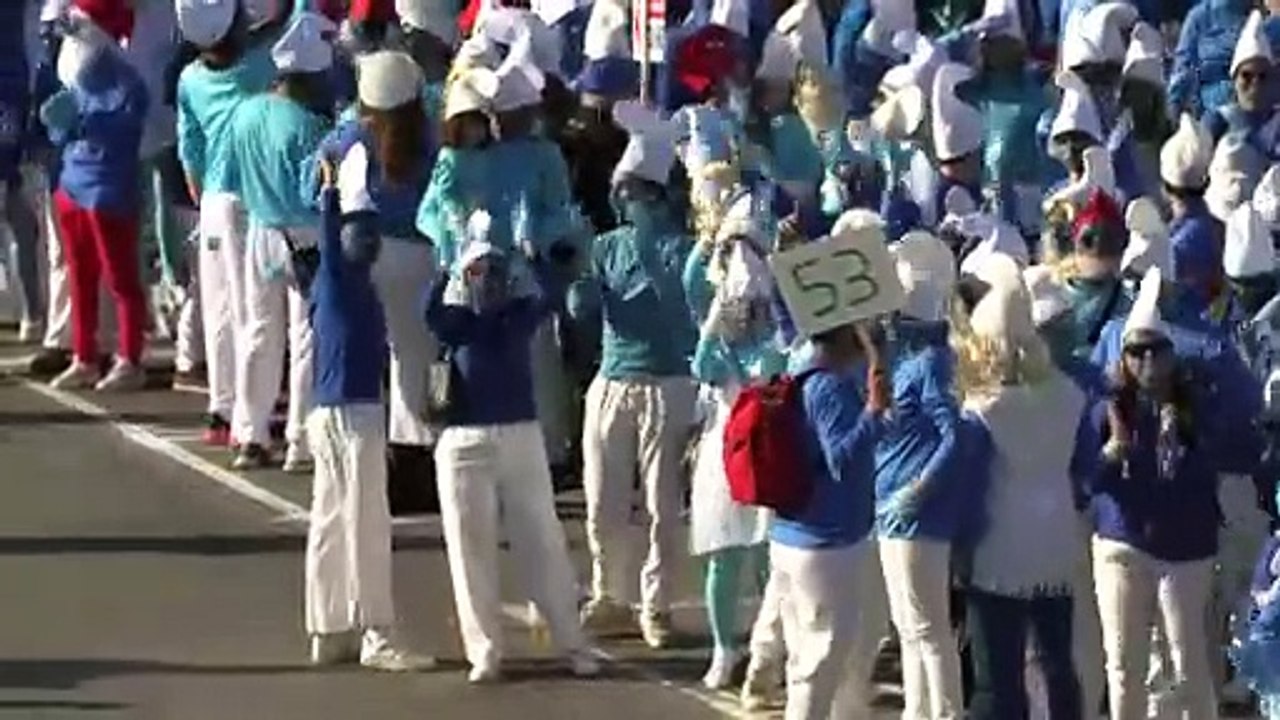 مدينة فرنسية تحطم الرقم القياسي لأكبر تجمّع لـ"السنافر" في العالم