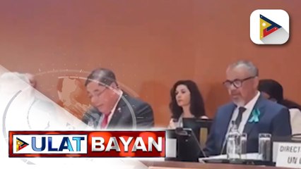 DOH Sec. Ted Herbosa, pormal nang naupo bilang Pangulo ng 78th World Health Assembly sa Palais Des Nations Geneva, Switzerland