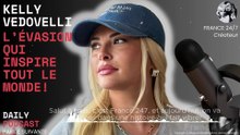 Kelly Vedovelli  L’évasion qui inspire tout le monde !